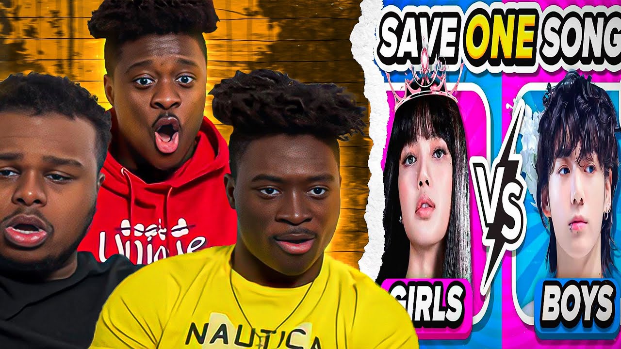 Девушки против парней из K-pop | Спасите одного 😳