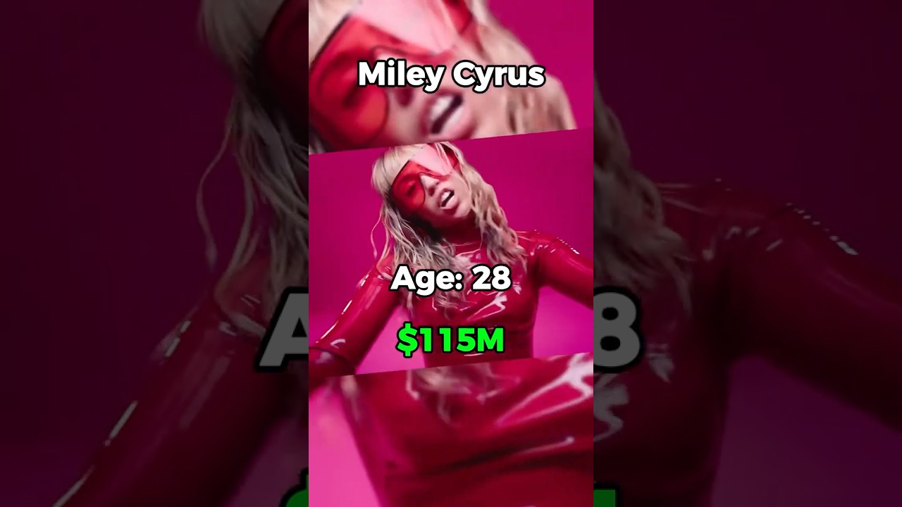 Insane EVOLUTION of MILEY CYRUS 😍💵 #mileycyrus #networth #flowers
