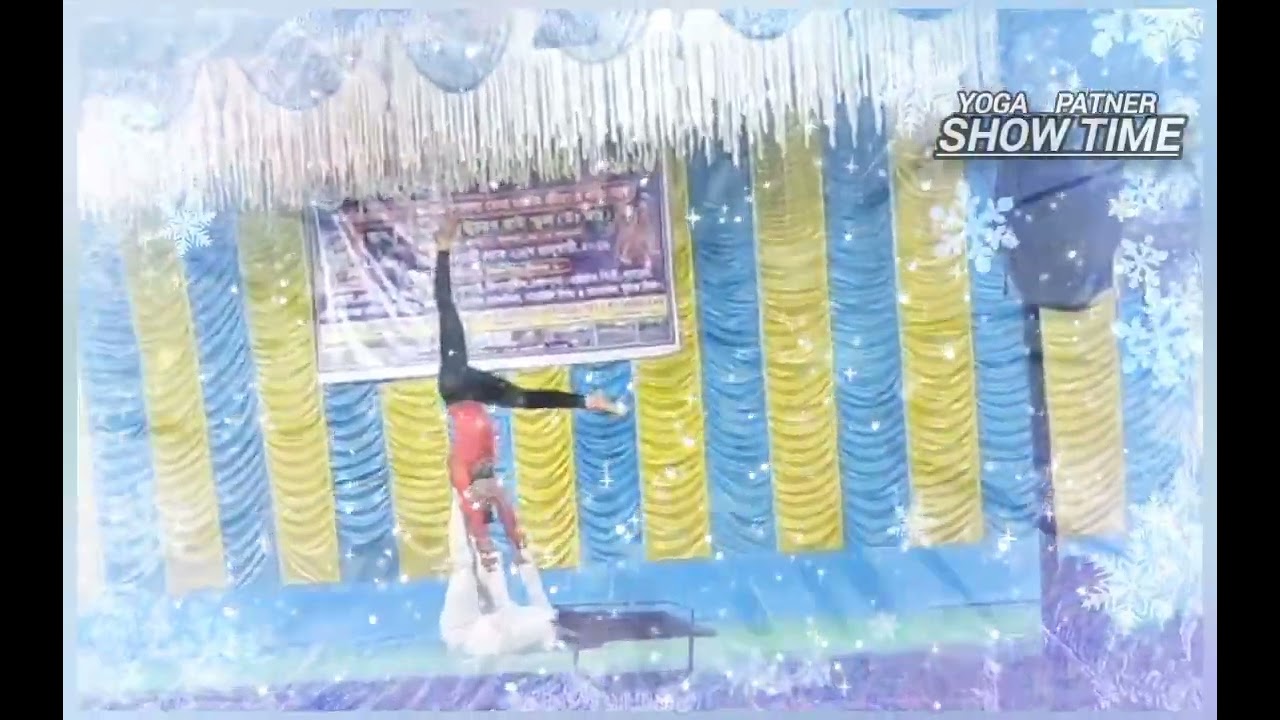 **Yoga show with my partner** :- 