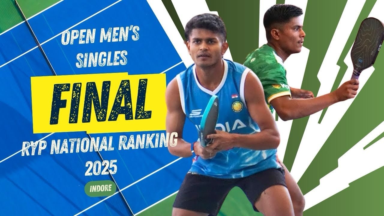 Sonu Kumar Vishwakarma vs Rohit Patel | Open Men’s Singles Final | RYP Ranking Tournament