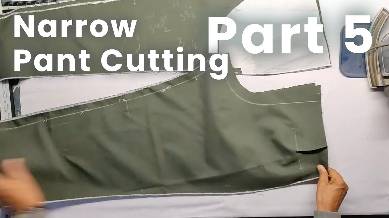 Narrow pant cutting man | Narrow pant man | Nero pant | narrow pant cutting and stitching man