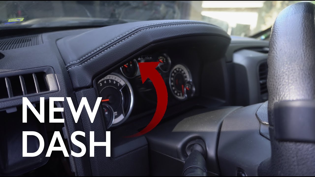 Замена приборной панели на Ram // Серия «Интерьер» №3