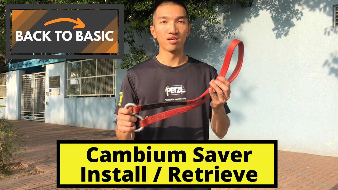 [ Back To Basic 攀樹基本野 ] Cambium Saver Install / Retrieve 安裝/回收樹皮保護器(English Subtitle)