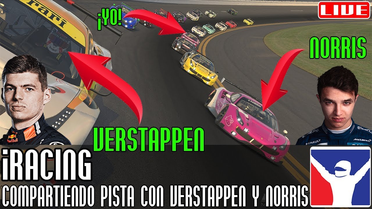 El día en el que compartí pista (¿y podio?) con Max Verstappen y Lando Norris en iRacing