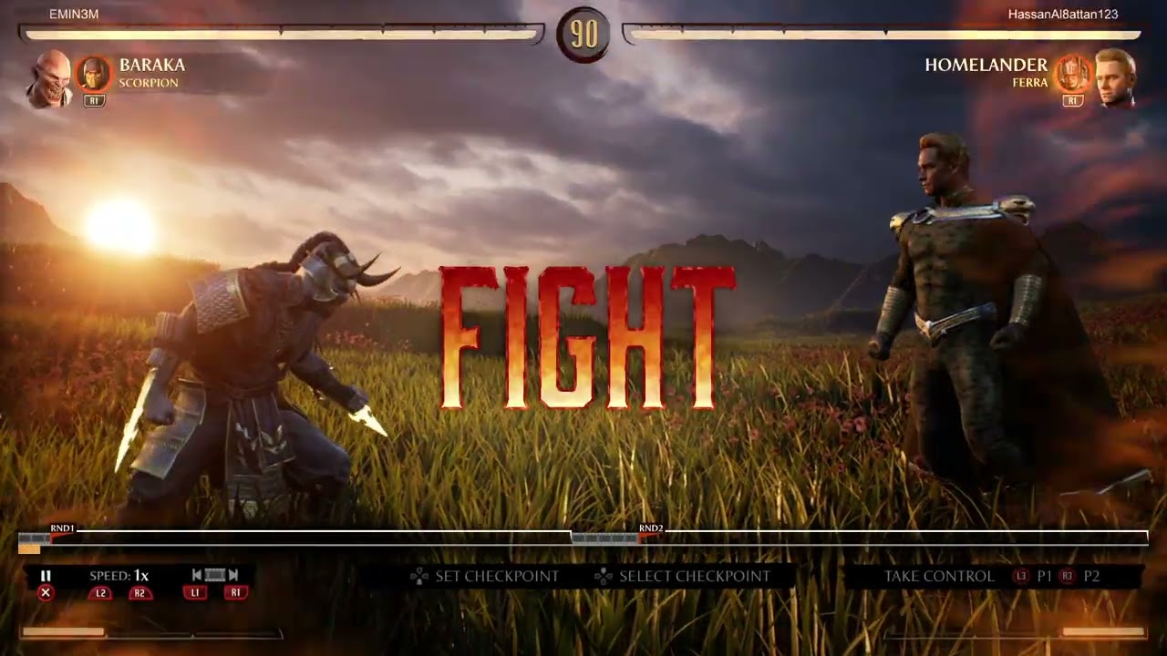 MK1 Online VS Homelander player 4-0