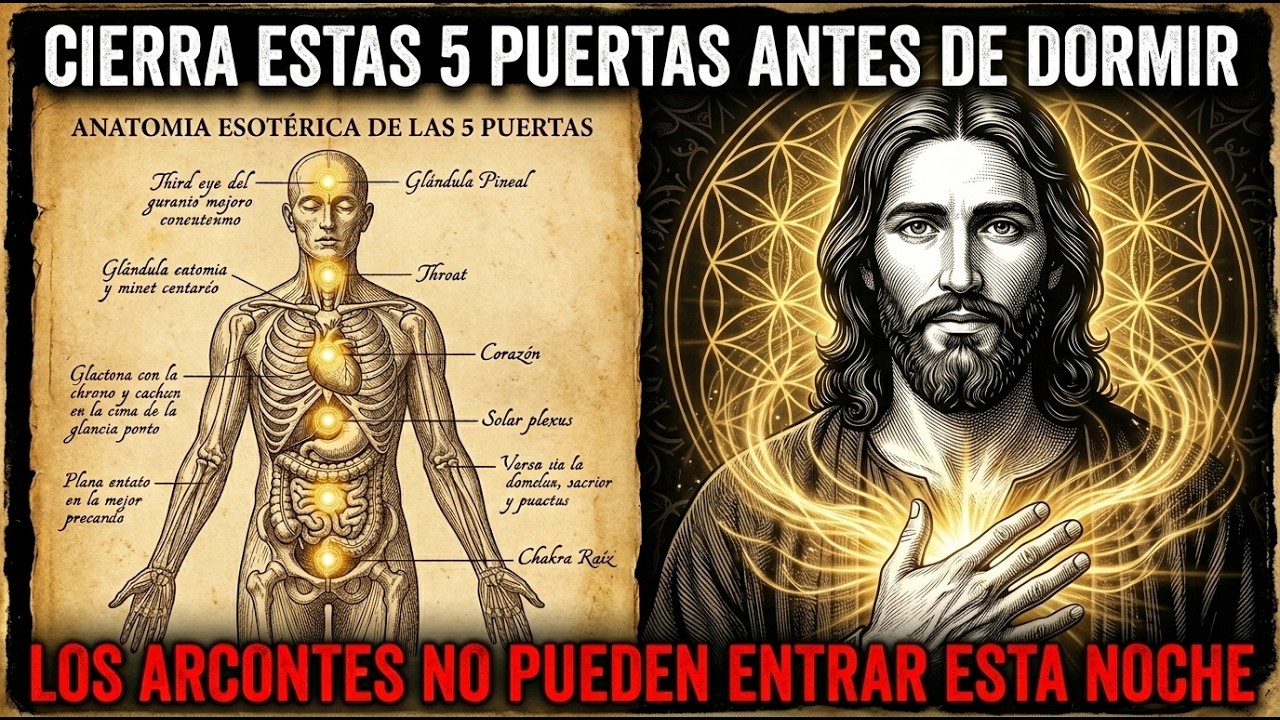 Jesús reveló a los Elegidos 5 sellos que los Arcontes no pueden atravesar de noche