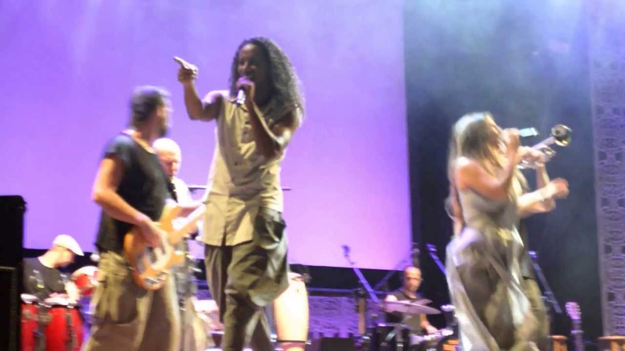 Rov Ha-Shaot&Hitmakrut  - Idan Raichel Project live at Eskol Park 15/08/2013