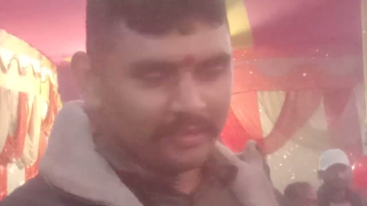 Shaadi samaroh pahadpur Raja Pande ji ke darvaje per barat samaro