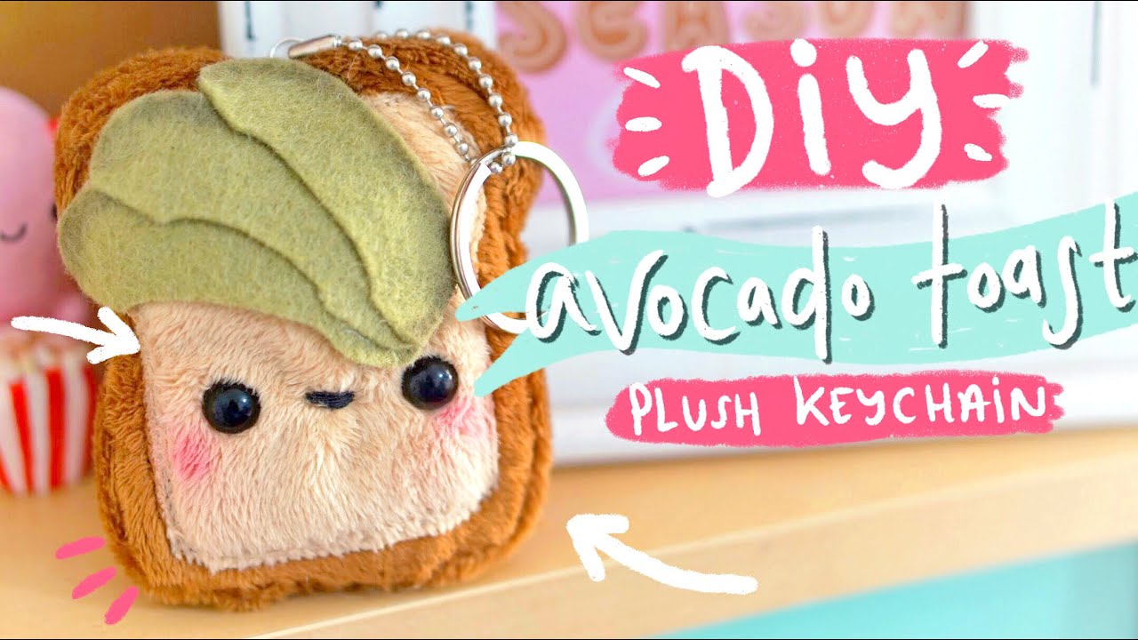 DIY Avocado On Toast Plush