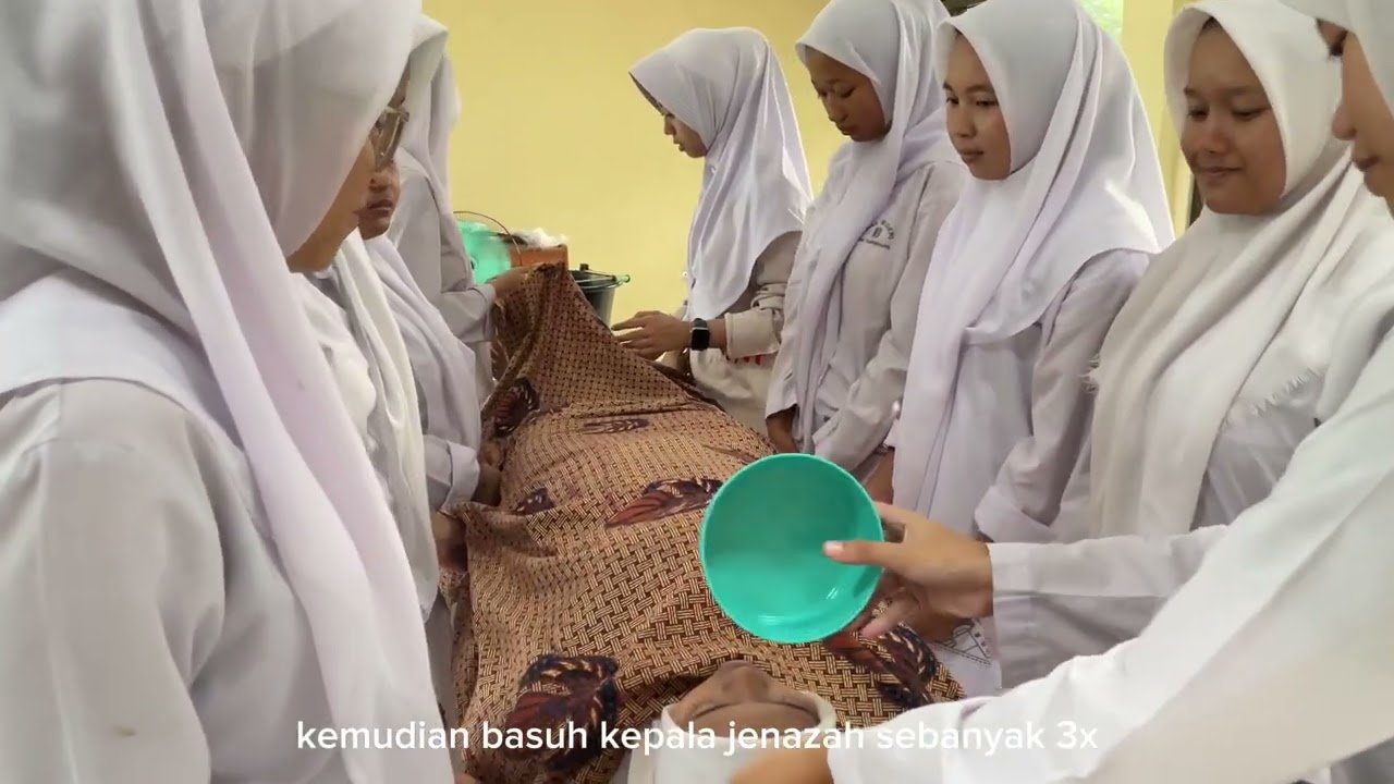 🔔Ujian Praktik Pendidikan Agama Islam || Memandikan dan Mengkafani Jenazah.