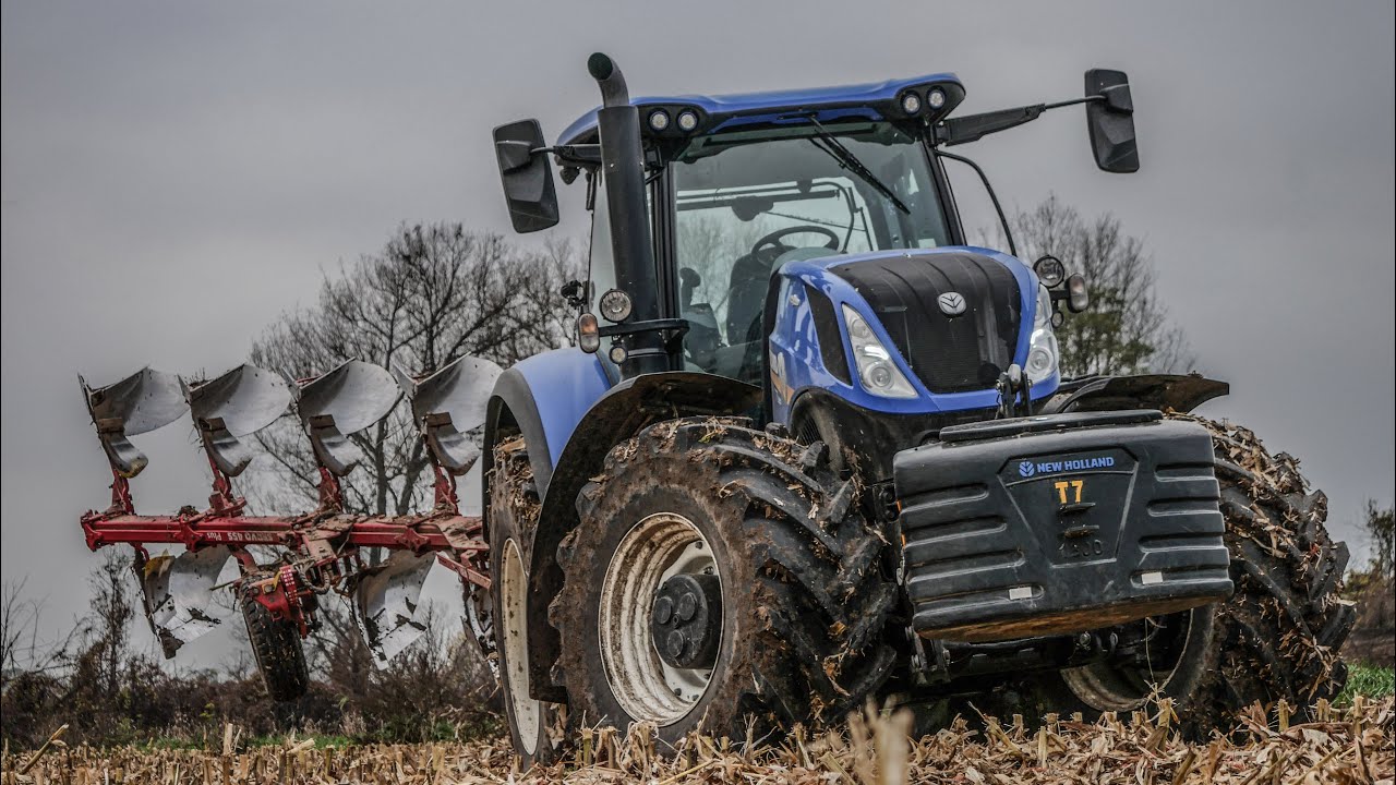 🇵🇱  Orka & Koszenie Kukurydzy w GR Łanecki | 3x New Holland | Autumn 2020