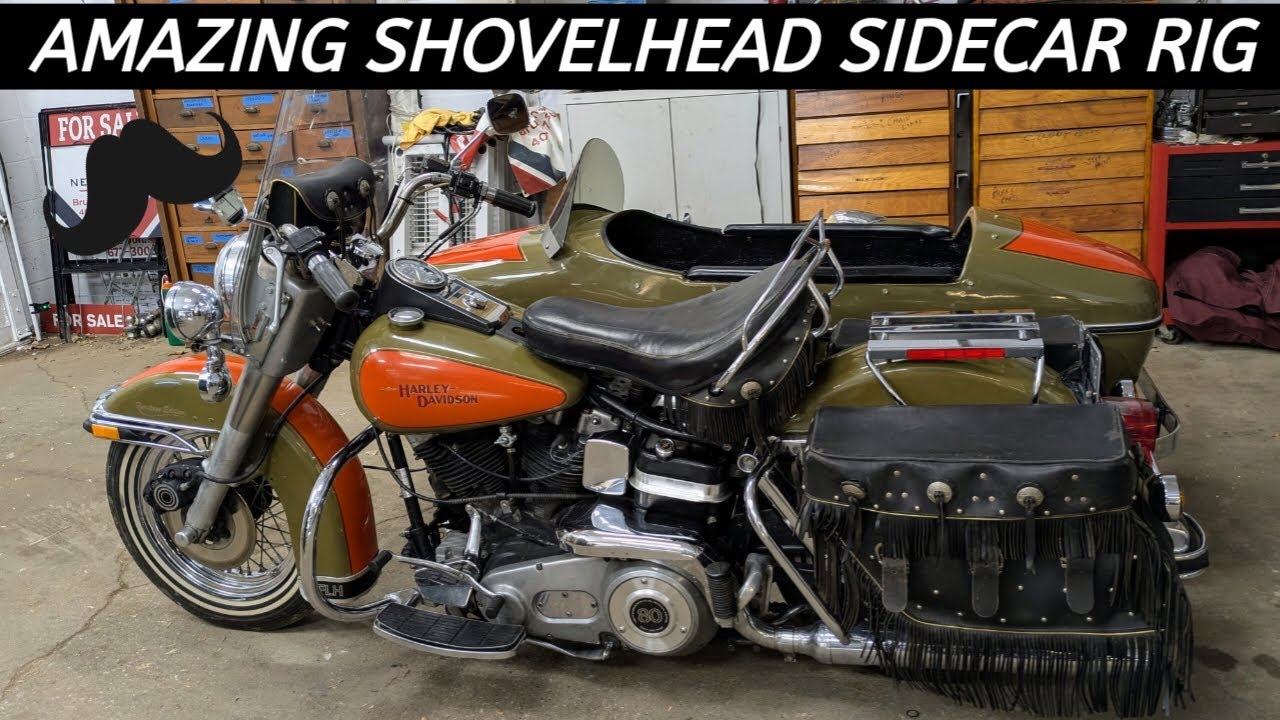 Fabulous Harley Shovelhead Sidecars Incredible Machines - Wahoo!