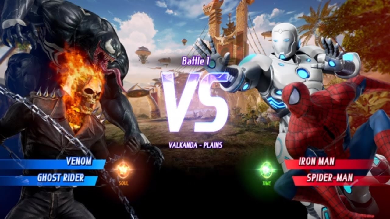 MARVEL VS. CAPCOM: INFINITE: Веном, Призрачный гонщик, геймплей в аркадном режиме