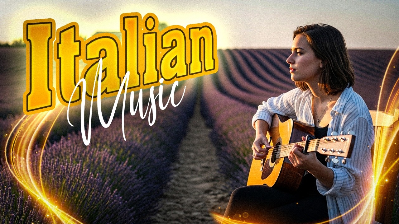 🎶 Italian Guitar Music for Relaxation 🎶 3+ Hours Scenic Italy Ambience
