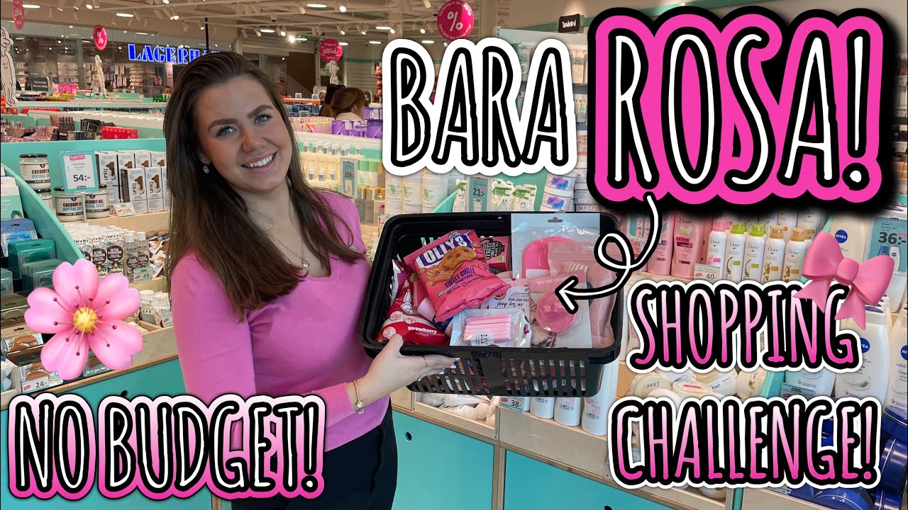 NO BUDGET *BARA ROSA* SHOPPING CHALLENGE💖🌸🎀 Normal shopping