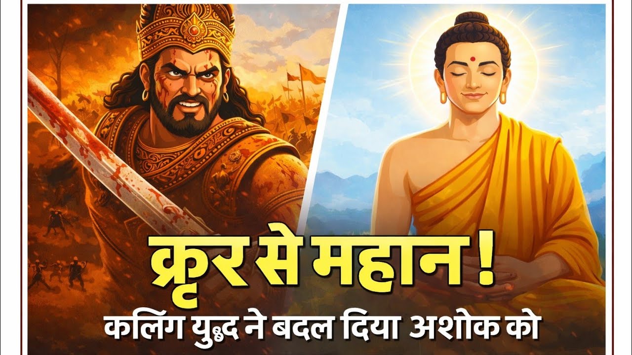 कैसे बदल गया अशोक | कलिंग युद्ध की सच्चाई” How Ashoka Changed | The Truth of the Kalinga War