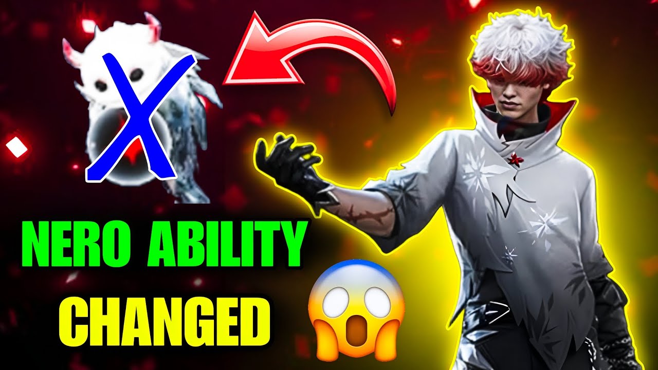 NERO CHARACTER ABILITY CHANGED AFTER OB53 UPDATE || OB53 CHARACTER UPDATES IN FREE FIRE