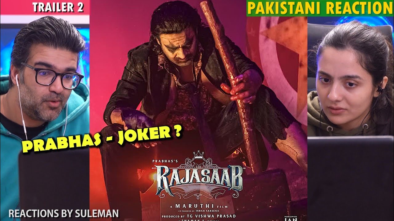 Pakistani Couple Reacts To The RajaSaab Trailer 2.0 Hindi | Prabhas | Maruthi | Thaman S 