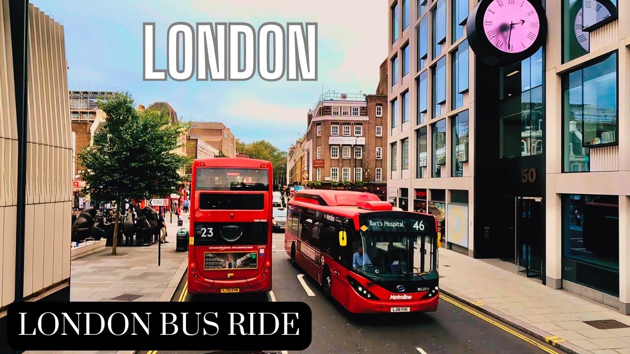 West to North East London Bus Ride on bus 7 and 55
