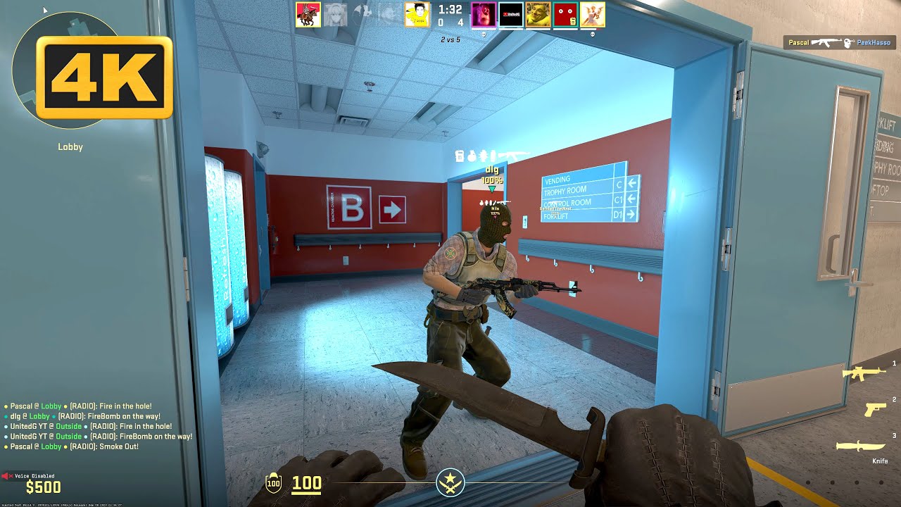 Counter Strike 2 Gameplay 4K (No Commentary)