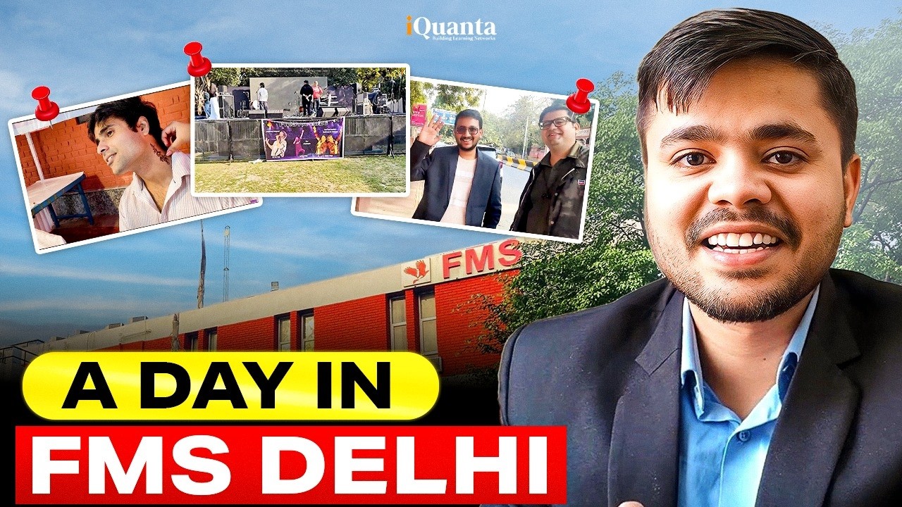 Inside FMS Delhi | India’s Best ROI MBA College | Real Campus Tour | iQuanta