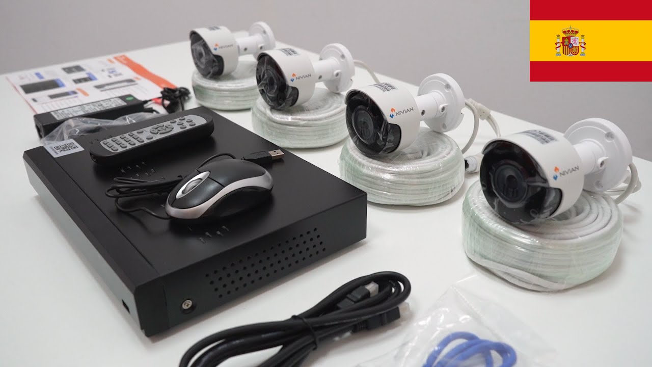 Kit de Videovigilancia IP PoE de Nivian | Unboxing e Instalación Rápida
