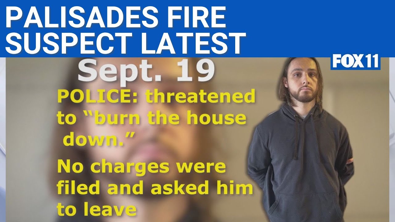 Palisades Fire suspect Jonathan Rinderknecht appears in court | FOX 11 LA