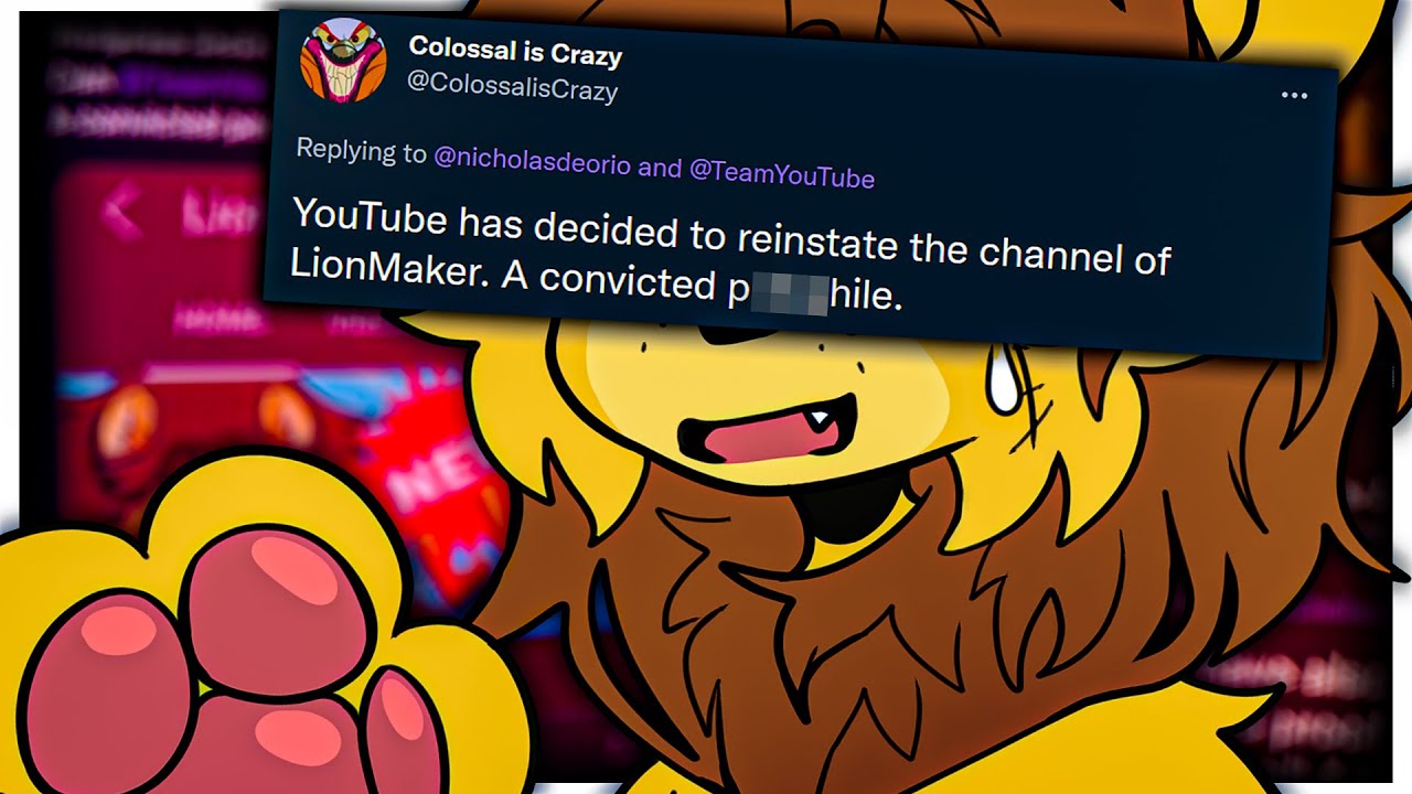 LionMaker: Unbanned Pr*dator (Posted Child P██, Convicted P██phile, Returned)