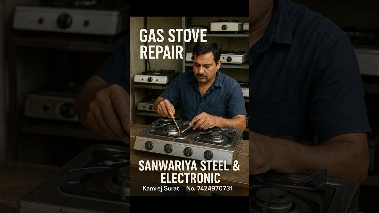 "Expert Gas Stove Repair– Quick, Safe & Affordable!"