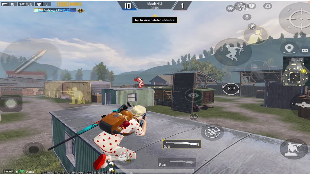1 v 1 room with king off sniper 😱 | YouTube Badma | PUBG MOBILE 