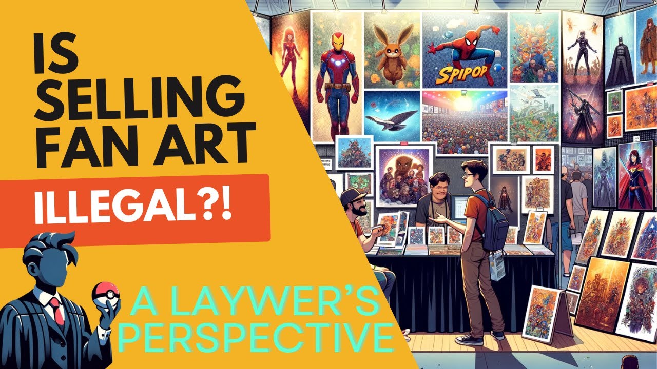Is Fan Art Illegal? Legality and Copyright of Selling Your Art at Conventions