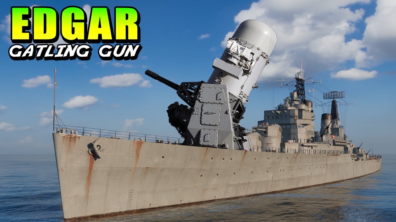Super cruiser Edgar: Gatling Gun