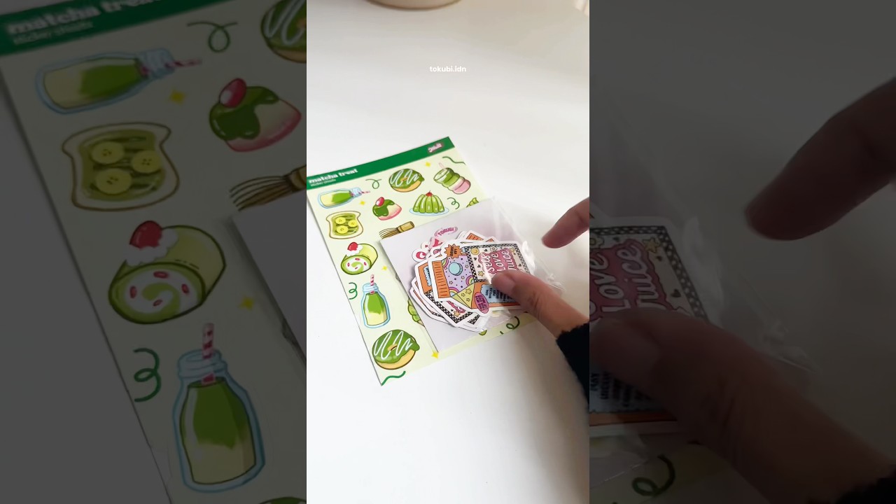 ASMR preparing my store stickers for order 