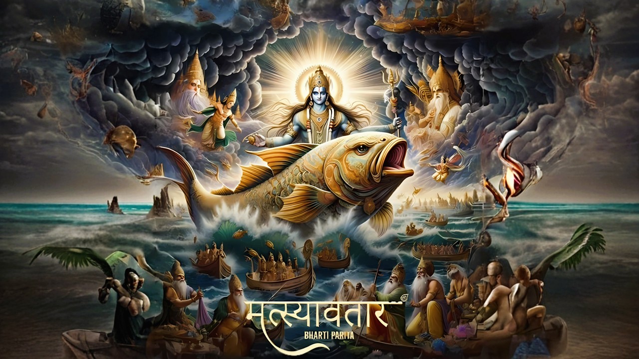 Matsya Avatar 🔱 | First Avatar of Vishnu | Hindi Mythology Audiobook
