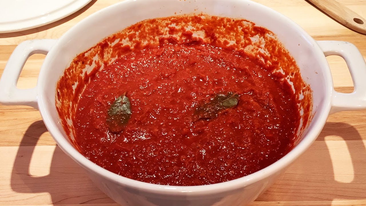 Sauce tomate maison pour les pâtes (Un pur régal)
