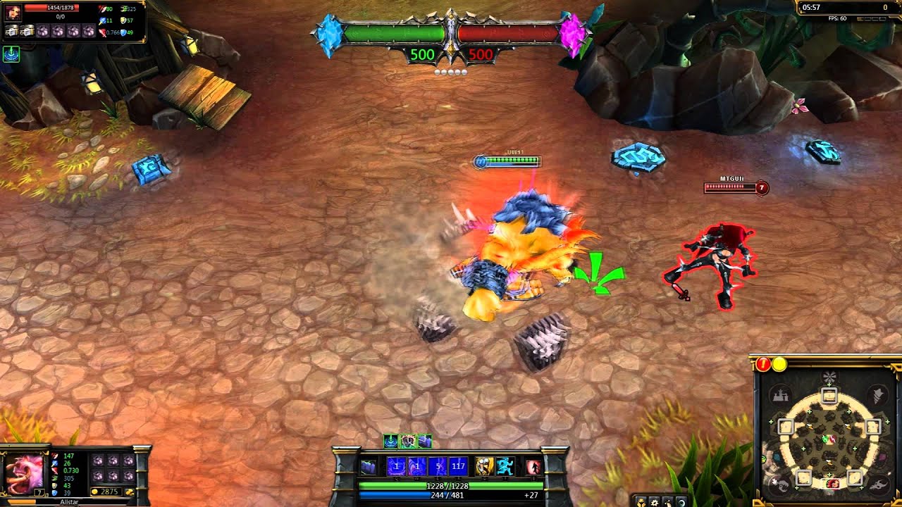 (OLD) Golden Alistar League of Legends Skin Spotlight