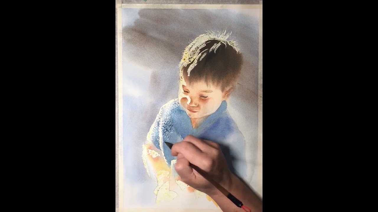 WMF Watercolor - &ldquo;Joy And Pumpkin &ldquo;