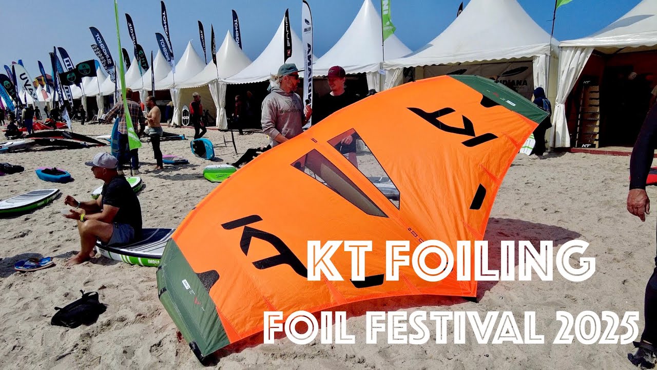 KT Foils, Board und Wing - Foil Festival 2025