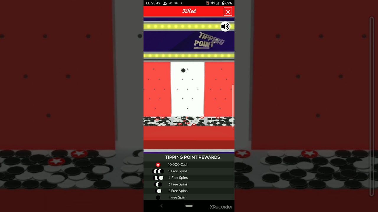 32RED IS A SCAM!!! (tipping Point mini game where I should of won &pound;10,000)