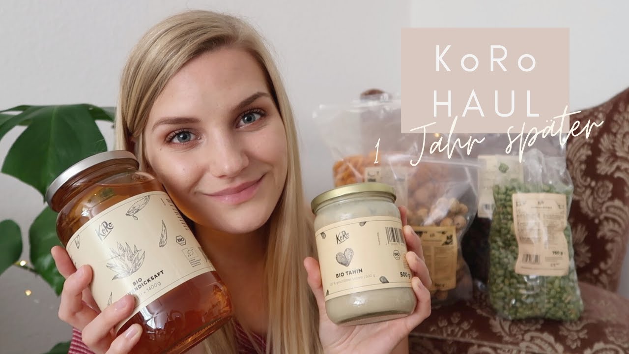 KoRo Drogerie Haul + Langzeittest I Meine Meinung 1 JAHR SPÄTER