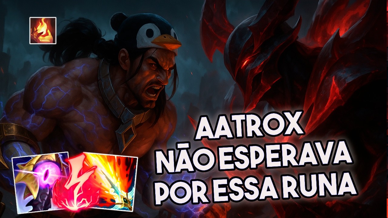AATROX NÃO ESPERAVA POR ESSA RUNA - Sylas vs AatroxTOP