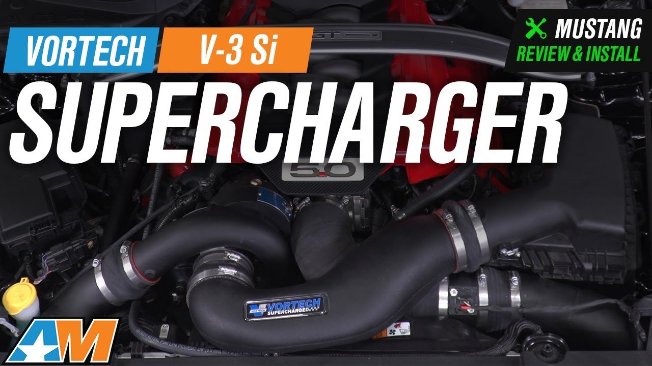 2015-2017 Mustang GT Vortech V-3 Si Supercharger System - Black Review & Install