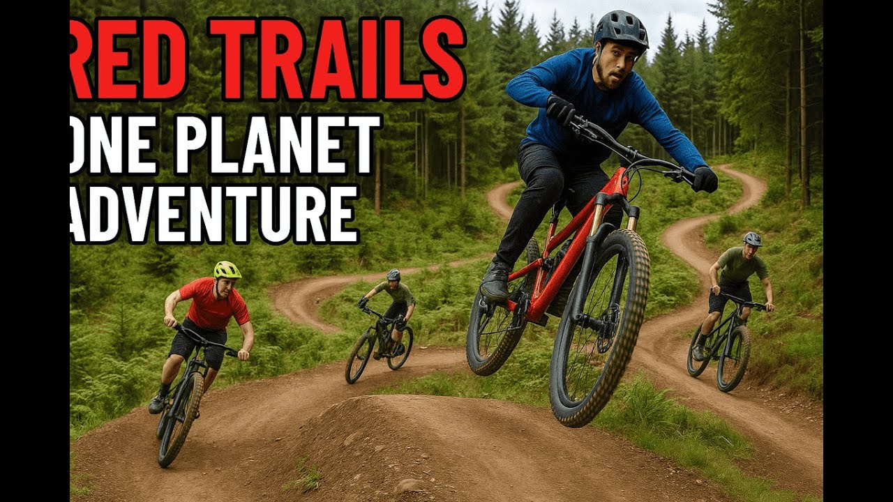 Epic Red Trail Ride at Llandegla! | MTB Mayhem at One Planet Adventure