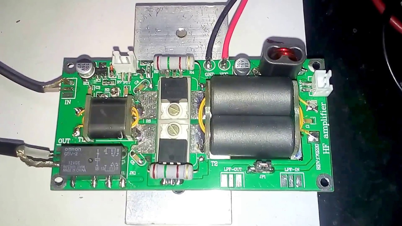 Testing Chinese HF linear amplifier DIY kits 70W SSB linear HF Power Amplifier For YAESU FT-817 KX3
