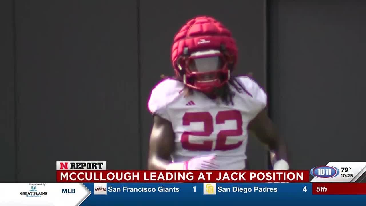NREPORT: Dasan McCullough leading at the Jack Position