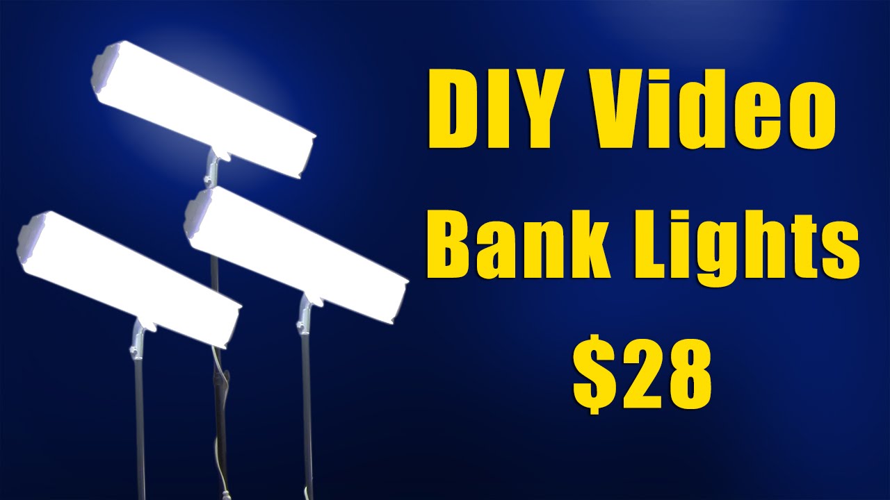 DIY Kino Flo Video Bank Lights for $28