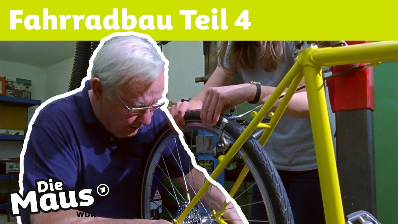 Wie baut man eine Fahrradschaltung ein? | DieMaus | WDR