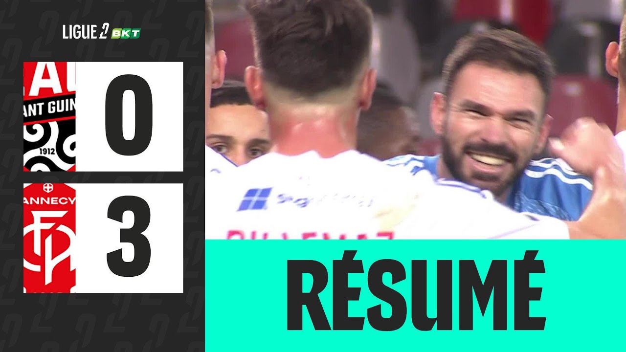 EN AVANT GUINGAMP - FC ANNECY (0-3) - 16ème journée - Ligue 2 BKT 25/26