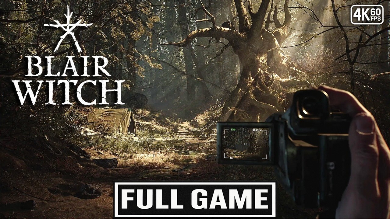 BLAIR WITCH Gameplay Walkthrough FULL GAME [4K 60FPS] - No Commentary