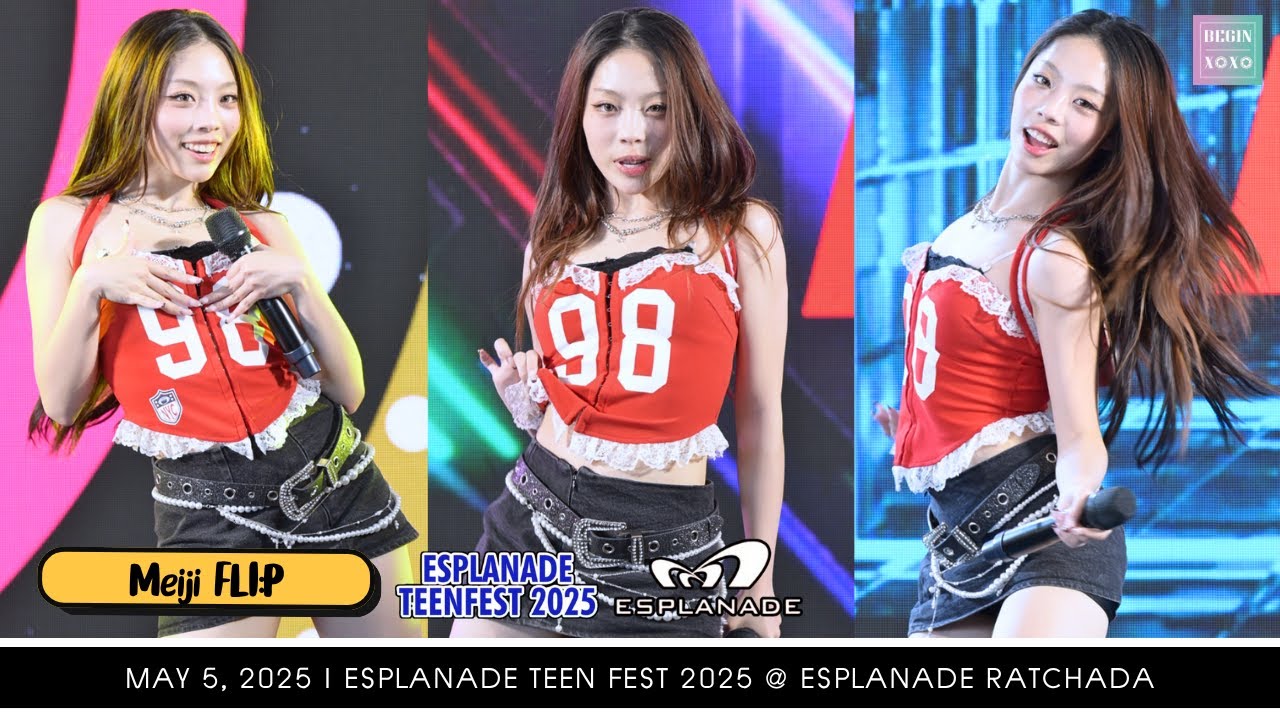 𝗠𝗘𝗜𝗝𝗜 FLI:P - Full Stage [Fancam] ESPLANADE TEEN FEST 2025 @ Esplanade Ratchada | 250505